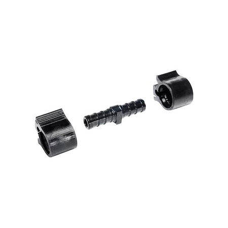 Pexlock Flair-It PEXLock 3/8 in. PEX X 3/8 in. D PEX Plastic Straight Coupling 30855